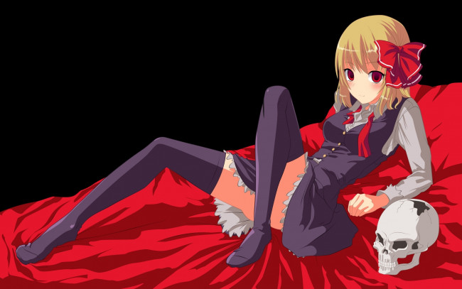 Обои картинки фото аниме, touhou