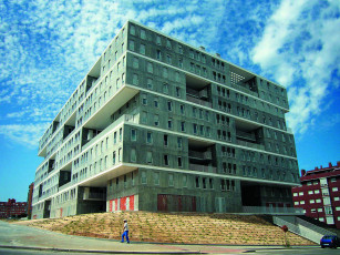 Картинка города здания дома испания