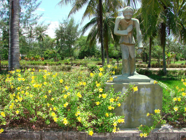 Обои картинки фото разное, рельефы, статуи, музейные, экспонаты, vietnam