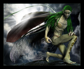 Картинка 3д графика elves эльфы the scout