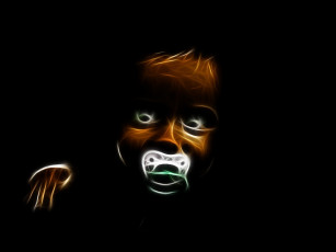 Картинка 3д графика fractal фракталы our baby in fractalius