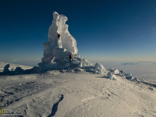 Картинка природа айсберги ледники льдина