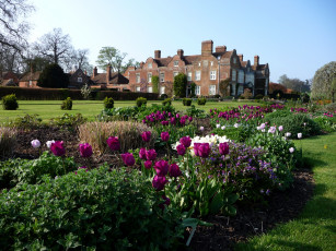 Картинка великобритания кент города здания дома цветник сад дом