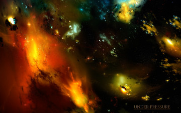 Картинка космос арт планеты