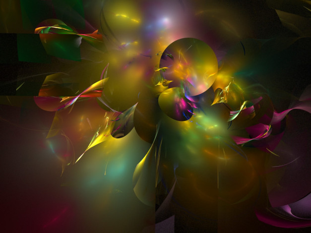 Обои картинки фото 3д, графика, fractal, фракталы, узор, цвета, фон