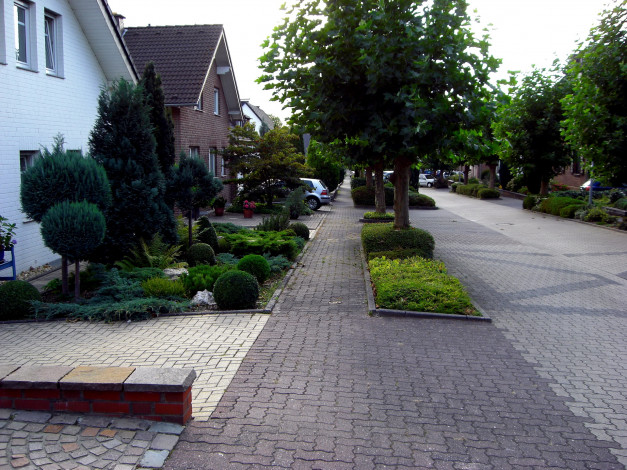 Обои картинки фото bedburg, германия, города, улицы, площади, набережные, удица, дома