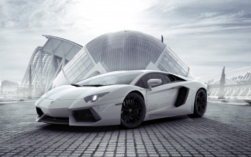 Картинка автомобили lamborghini aventador