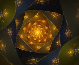 Картинка 3д+графика фракталы+ fractal фон цвета узор