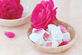 Картинка еда конфеты +шоколад +сладости рахат-лукум роза