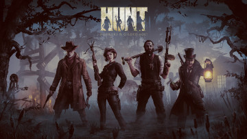 Картинка hunt +horrors+of+the+gilded+age видео+игры арбалет лопата
