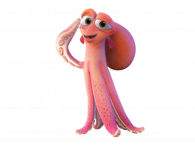 Обои картинки фото мультфильмы, -  submarine story 4, восьминог