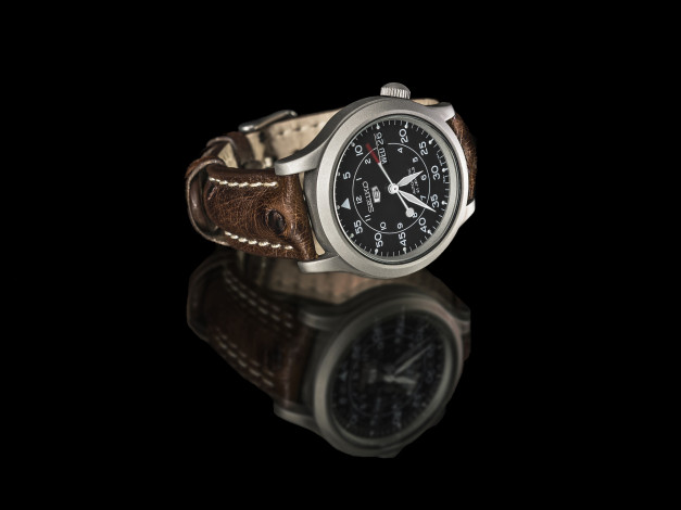 Обои картинки фото seiko 5 military, бренды, seiko, ремешок, наручные, часы