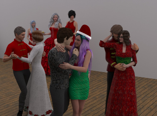 Обои картинки фото 3д графика, люди , people, девушки, мужчины