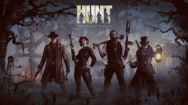 Обои картинки фото hunt,  horrors of the gilded age, видео игры, арбалет, лопата
