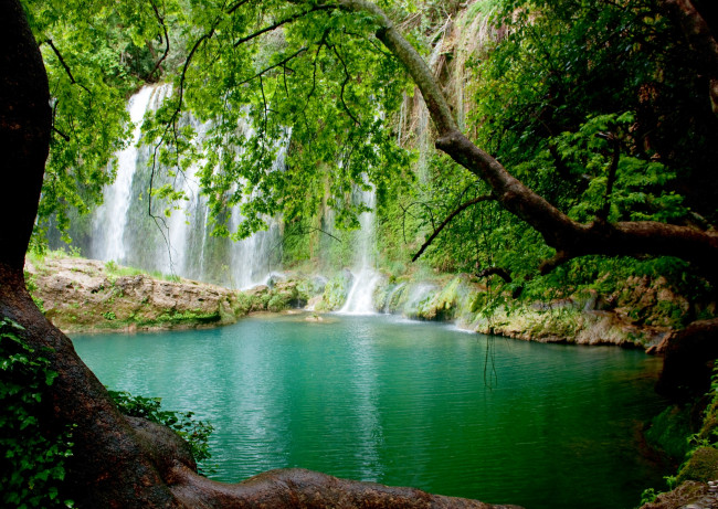 Обои картинки фото природа, водопады, вода