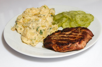 Картинка еда мясные+блюда жаркое гарнир