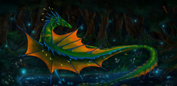 Картинка фэнтези драконы дракон