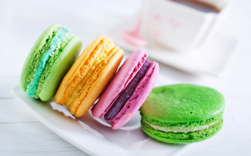 Картинка еда макаруны macaron almond cookies dessert sweet макарун десерт печенье