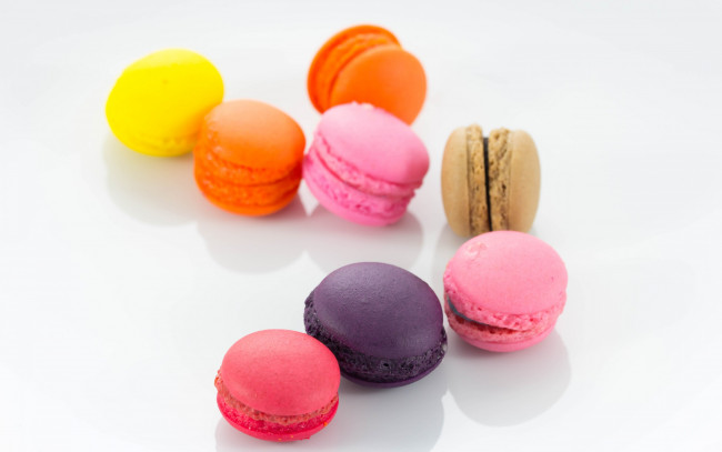 Обои картинки фото еда, макаруны, macaron, almond, cookies, dessert, sweet, colorful, макарун, десерт, печенье