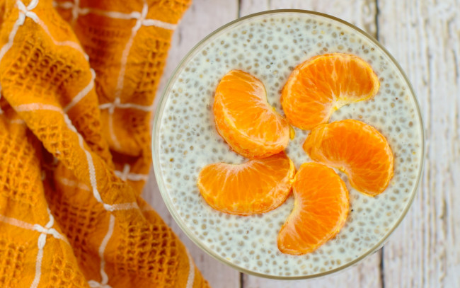 Обои картинки фото еда, мороженое,  десерты, дольки, мандарин, mandarin, orange, fruit