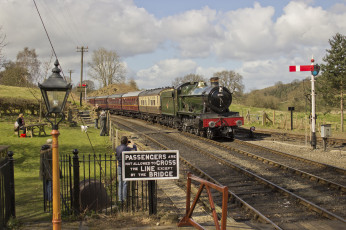 Картинка техника паровозы паровоз рельсы
