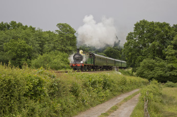 Картинка техника паровозы рельсы паровоз