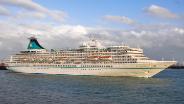 Картинка artania корабли лайнеры круиз лайнер