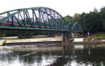 Картинка города -+мосты мост река