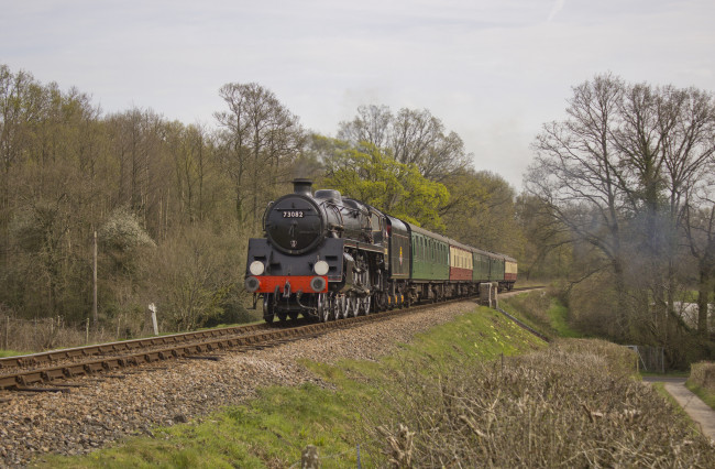 Обои картинки фото техника, паровозы, паровоз, рельсы