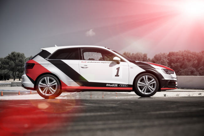 Обои картинки фото автомобили, audi, endurance, experience, line, quattro, a3, 2014г, 8v