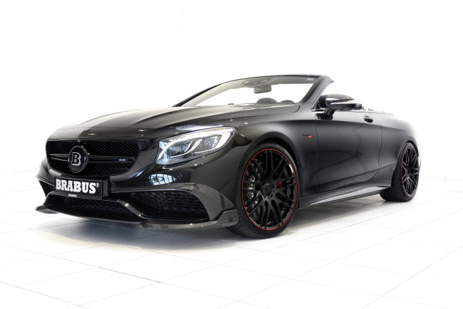 Обои картинки фото автомобили, brabus, 850, cabriolet, a217, 2016г