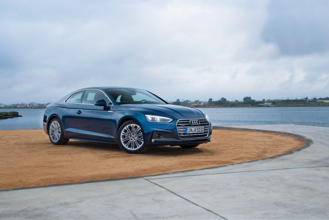 Обои картинки фото автомобили, audi, tfsi, quattro, a5, 2016г, coupе, s, line