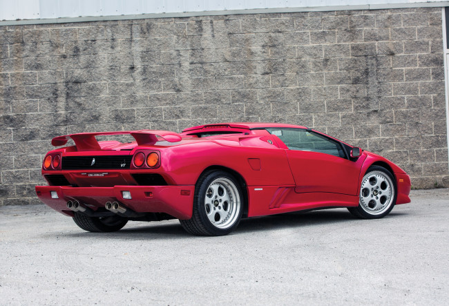 Обои картинки фото автомобили, lamborghini, us-spec, roadster, diablo, vt