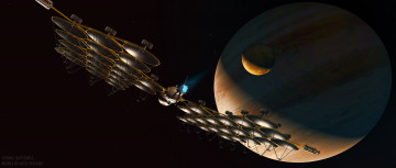 Картинка 3д+графика космические+корабли +звездолеты+ spaceships +starships галактика вселенная полет космический корабль