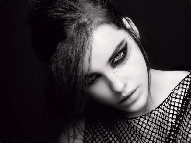 Обои картинки фото девушки, -unsort , лица,  портреты, model, look, sexy, brunette