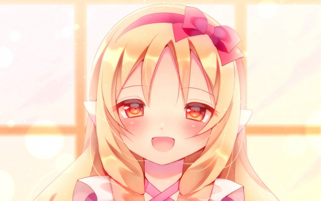 Обои картинки фото аниме, eromanga-sensei, фон, взгляд, девушка