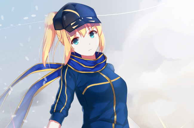 Обои картинки фото аниме, fate, stay night, heroine