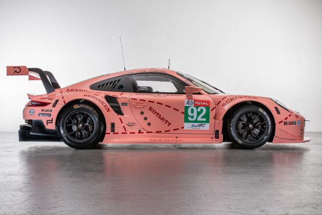 Обои картинки фото автомобили, porsche, порше, купе, porsche 911 rsr 2018