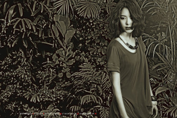 Картинка календари компьютерный+дизайн бусы украшение calendar природа бижутерия девушка азиатка растение