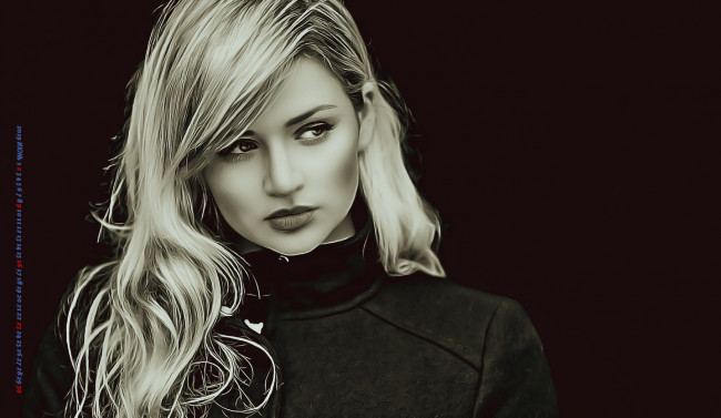 Обои картинки фото календари, компьютерный дизайн, calendar, женщина, блондинка, девушка