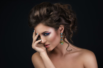 Картинка красотка девушки -+лица +портреты девушка красивая супер секси няша нежная классная модница лапочка мадам