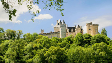 Картинка chateau++de+chabenet города замки+франции chateau de chabenet