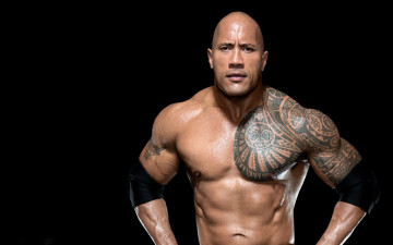 Картинка мужчины dwayne+johnson+ the+rock тату