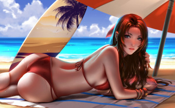 Картинка видео+игры final+fantasy+vii девушка красивая супер секси няша нежная классная модница лапочка мадам