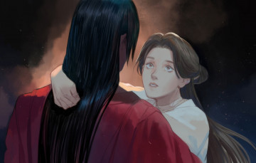 Картинка аниме tian+guan+ci+fu благословение небожителей tian guan ci fu мосян тунсю