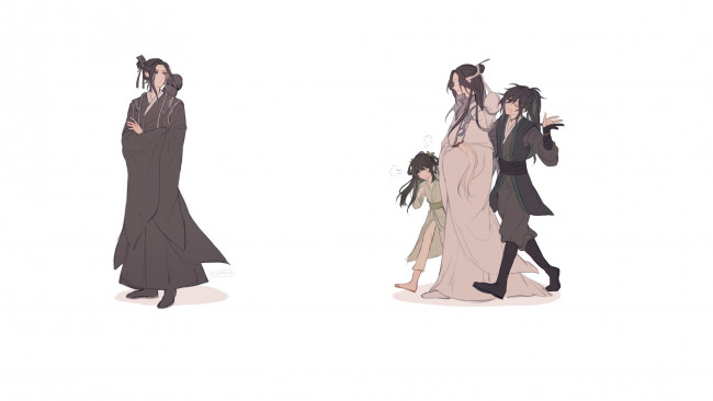 Обои картинки фото сюэ ян и сяо синчень, аниме, mo dao zu shi, the, untamed, неукротимый, повелитель, чэньцин, мосян, тунсю, mo, dao, zu, shi, магистр, дьявольского, культа