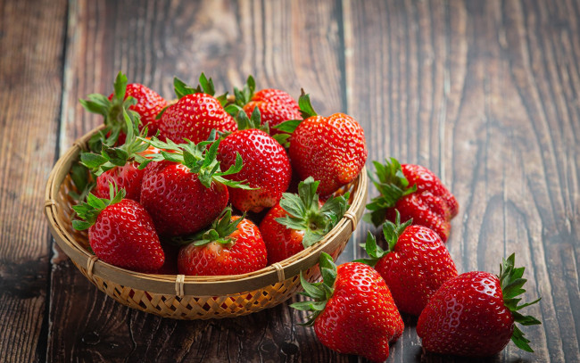 Обои картинки фото еда, клубника,  земляника