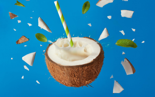 Обои картинки фото еда, кокос