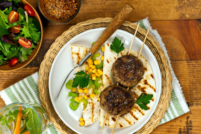 Обои картинки фото еда, мясные блюда, котлеты