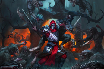 Картинка фэнтези существа рыцарь